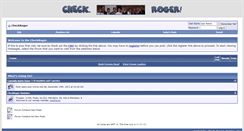 Desktop Screenshot of checkroger.com